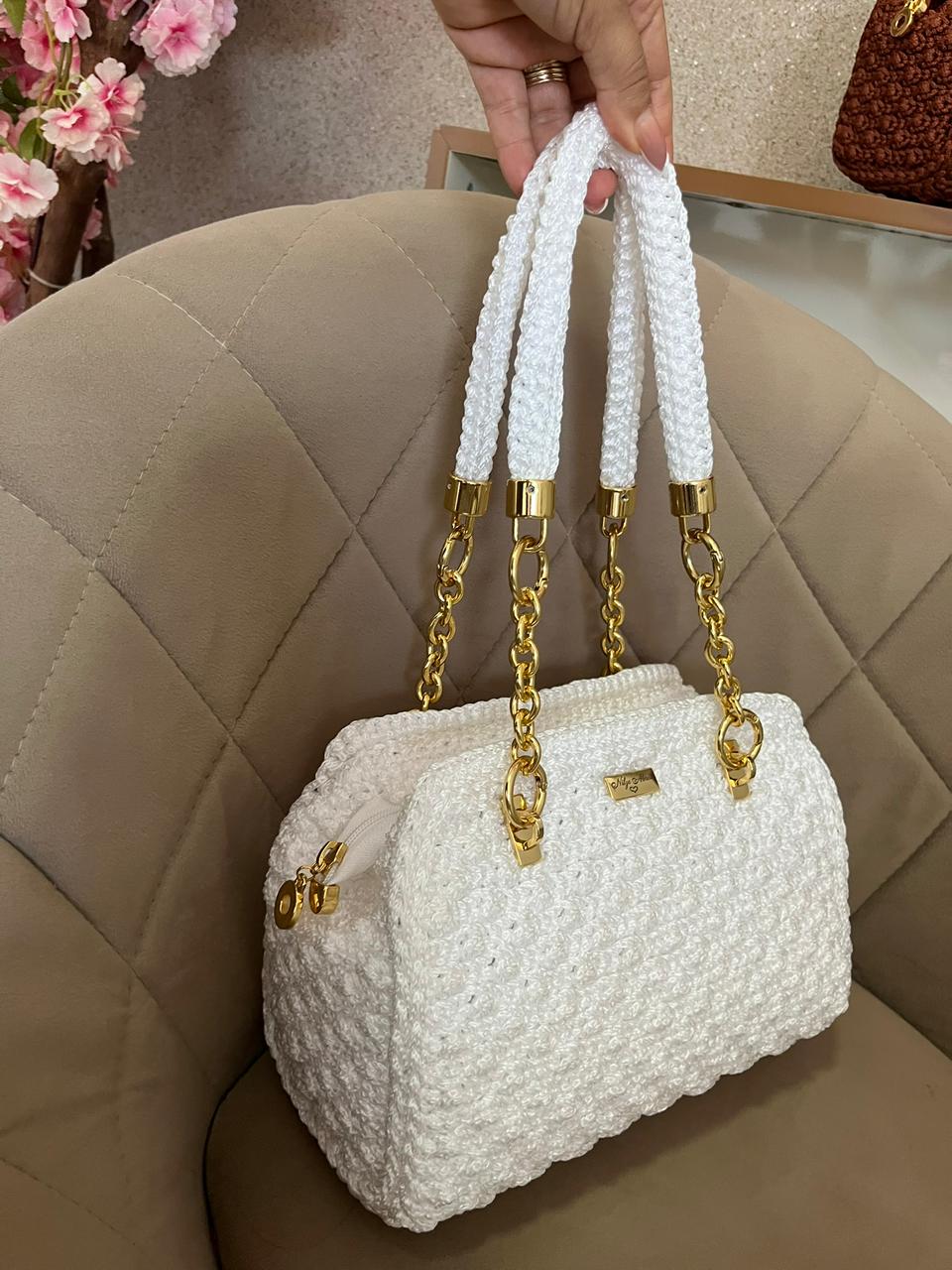 Bolsa Crochê Personalizada – Feita à Mão