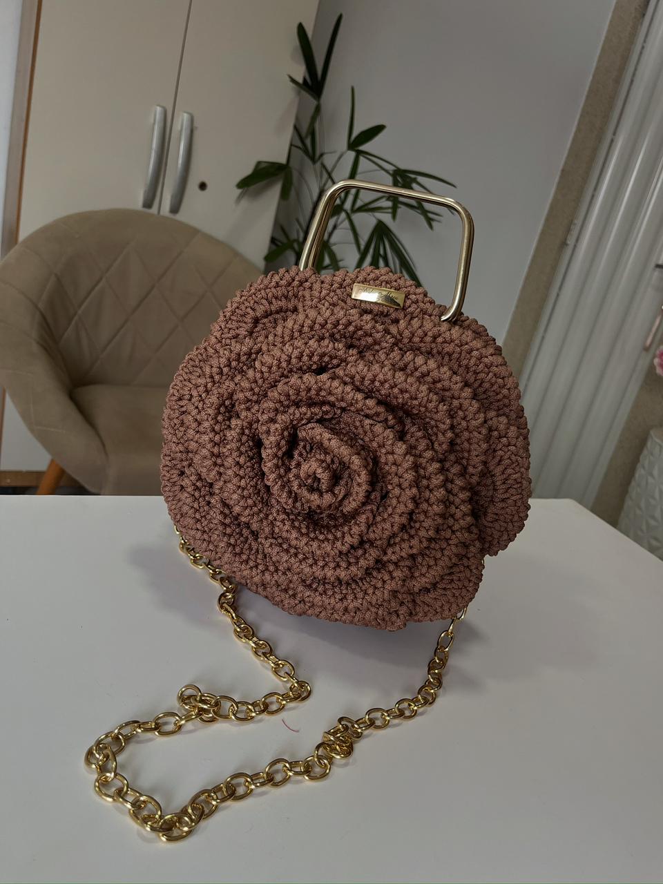 Bolsa Crochê Personalizada – Feita à Mão