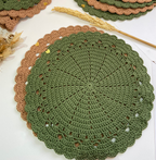 Americano de Crochê – Borda Rendada