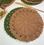 Americano de Crochê – Borda Rendada